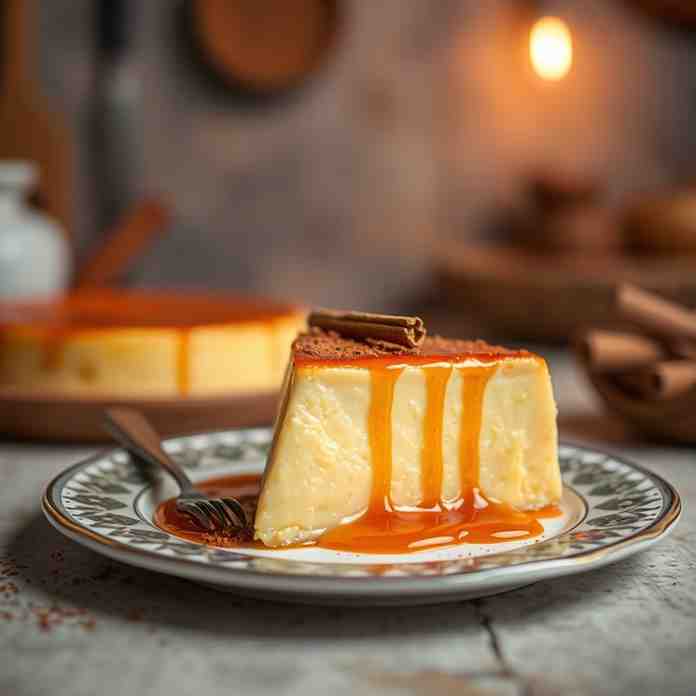 Puerto Rican Cheese Flan Recipe